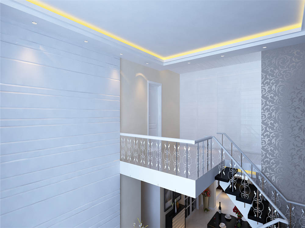 简约 现代 舒适 楼梯图片来自沈阳林凤装饰装修公司在阳光尚城135㎡现代简约风格的分享