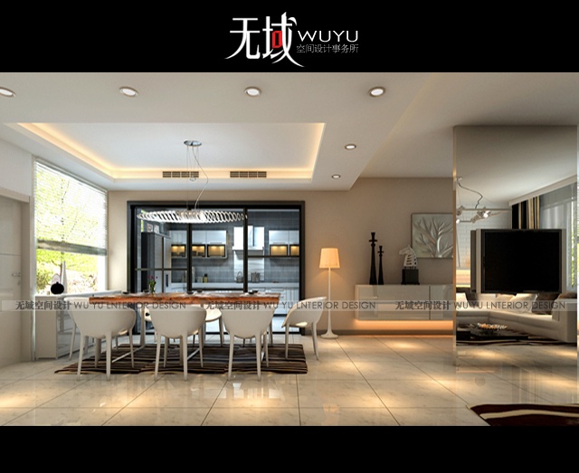 简约 混搭 别墅 小资 白领 餐厅图片来自无域空间设计刘艺在大兴区原生墅现代风格的分享
