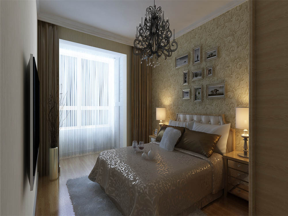 简约 现代 舒适 卧室图片来自沈阳林凤装饰装修公司在阳光尚城135㎡现代简约风格的分享