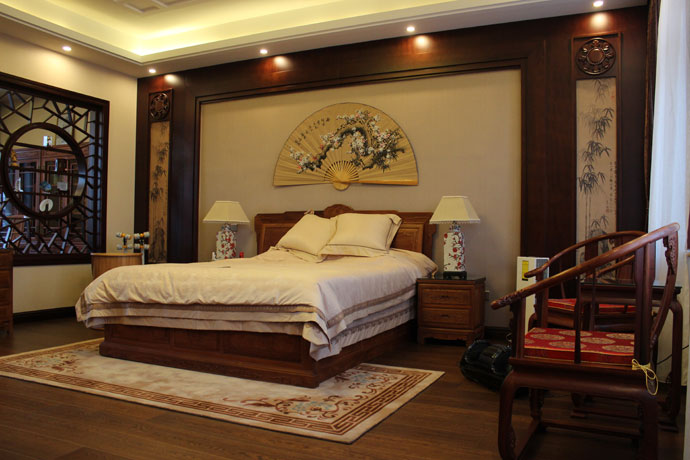 卧室图片来自成都业之峰装饰公司在城南一号的分享