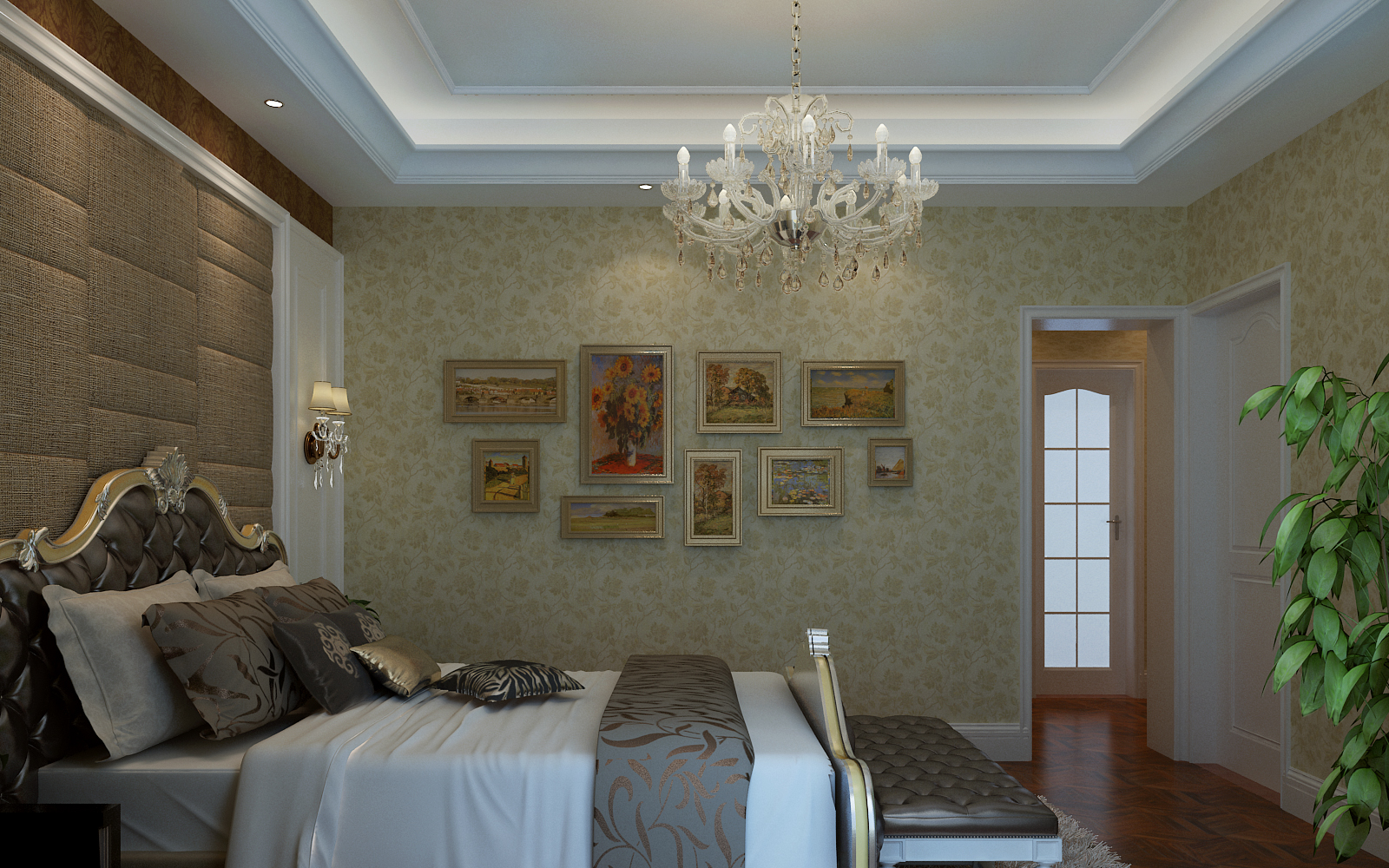 欧式 别墅 卧室图片来自美墅名家国际设计中心在富田兴龙湾   特有情怀的分享