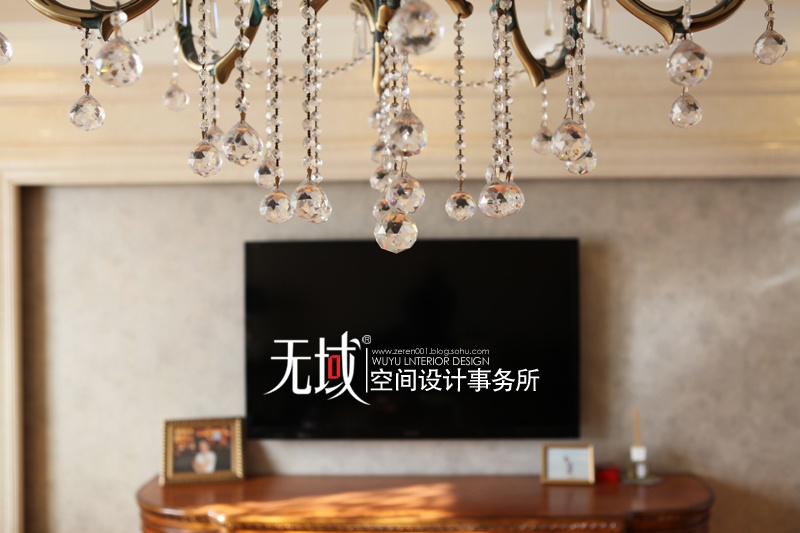 欧式 混搭 四居 美式 装修设计 无域空间 客厅图片来自无域空间设计刘艺在北京市圣世一品----欧美混设计的分享