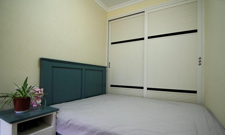 简约 田园 二居 卧室图片来自佰辰生活装饰在65平两居室田园风格的分享