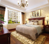本户型为华夏国际公寓四室两厅一厨三卫174平米的户型，本案设计风格为美式风格。