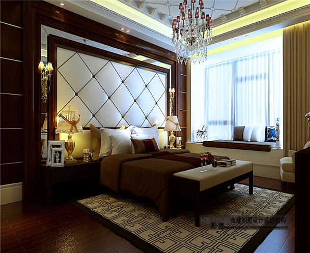 卧室图片来自业之峰装饰旗舰店在华侨城的分享