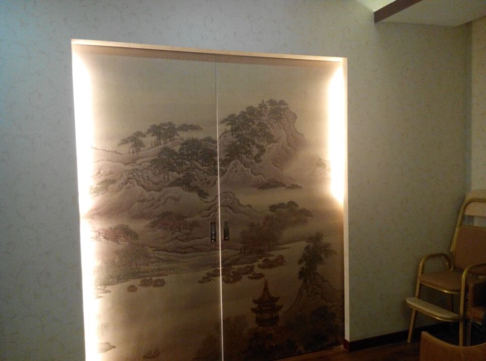简约 混搭 旧房改造 餐厅图片来自北京洲滨软包墙纸销售在安华西里饭店的分享