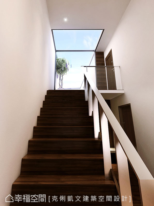 现代 跃层 一居 楼梯图片来自幸福空间在把心放空～纯净惬意的质感想像的分享