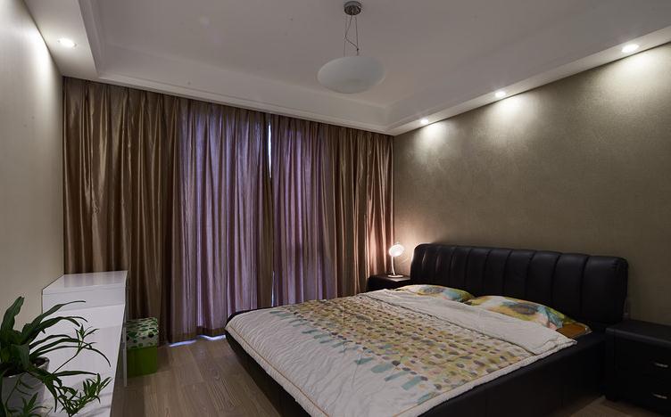 卧室图片来自佰辰生活装饰在130平极简现代风格的分享
