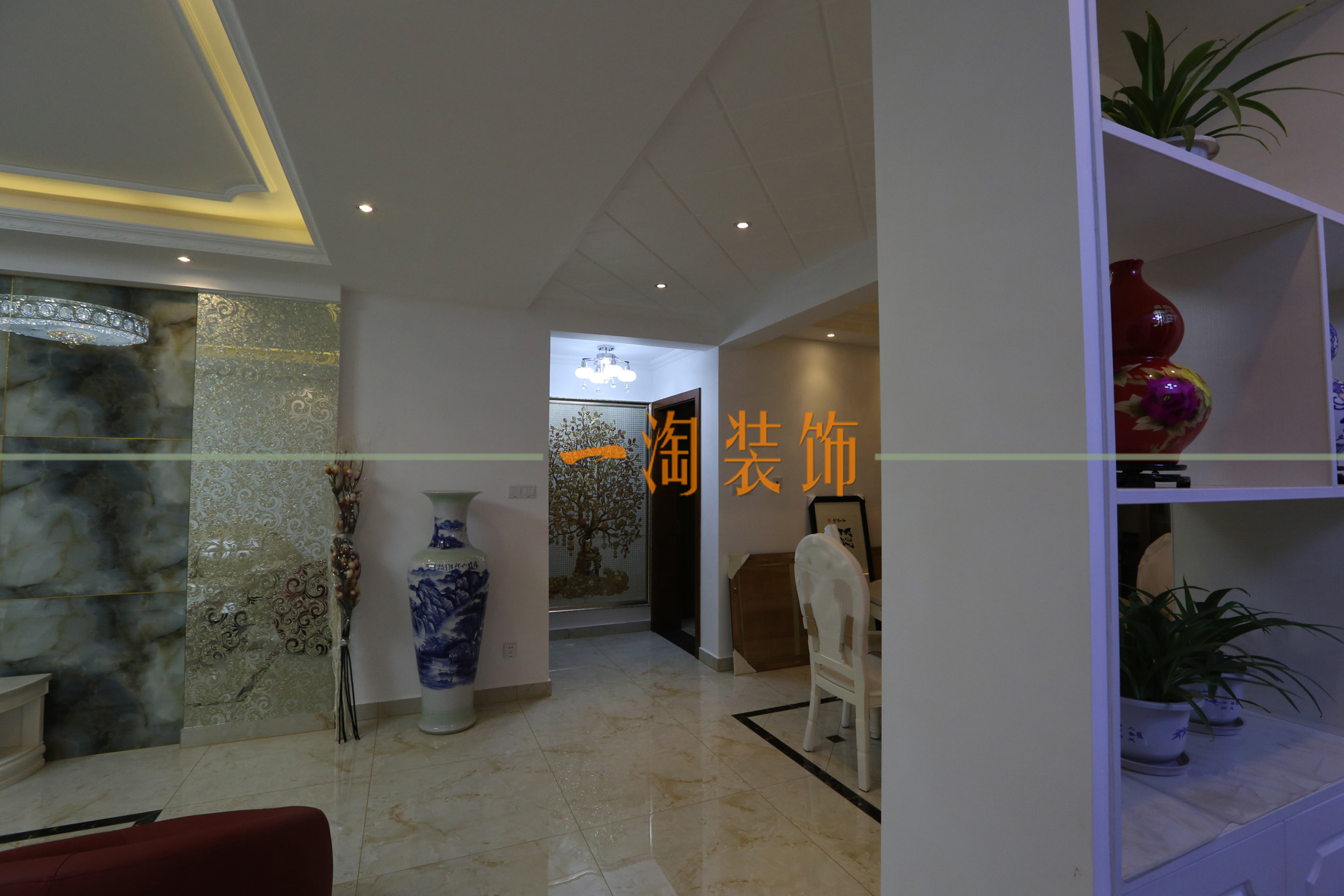 欧式 简约 客厅图片来自苏州一淘装饰在现代欧式梧桐公馆的分享