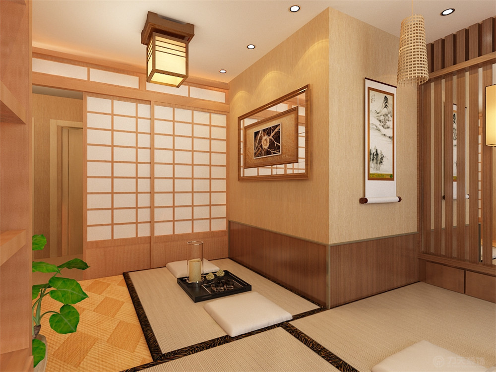 日式 二居 白领 收纳 80后 小资 卧室图片来自阳光力天装饰在智造创想城-80.78㎡-日式的分享