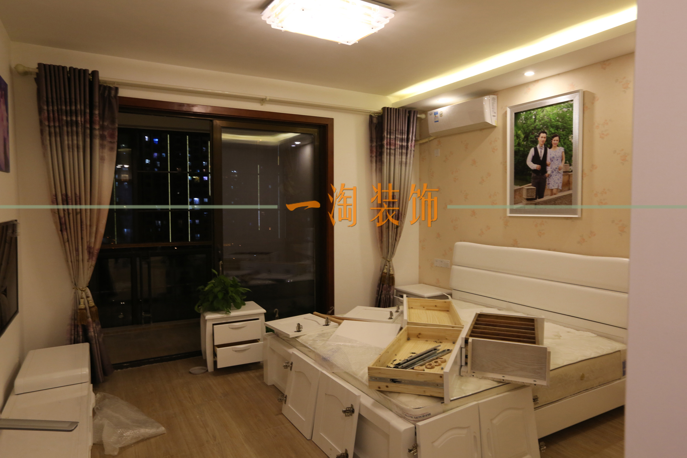 欧式 简约 卧室图片来自苏州一淘装饰在现代欧式梧桐公馆的分享