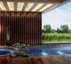 名雕装饰设计—中式典雅空间—汀香十里游泳池