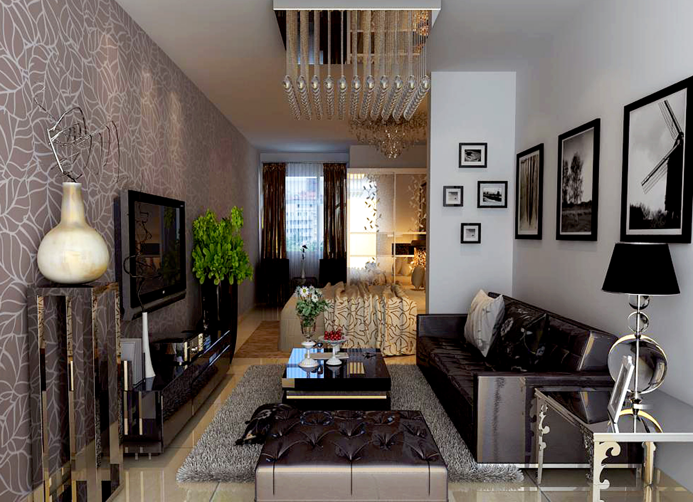 收纳 80后 现代 小户型 客厅图片来自实创装饰都琳在公寓新装修风格的分享