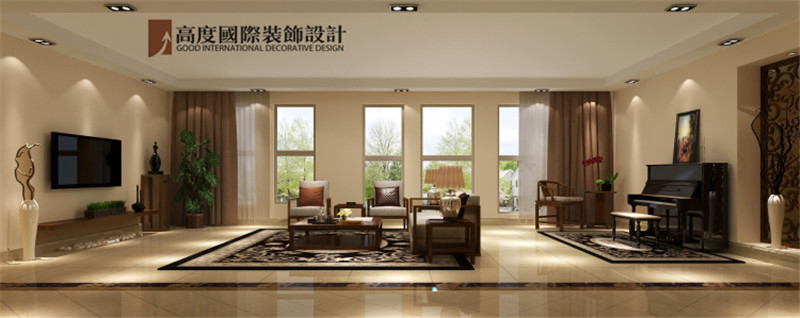 简约 装修 设计 客厅图片来自高度老杨在中粮祥云 300平 简约风格公寓的分享