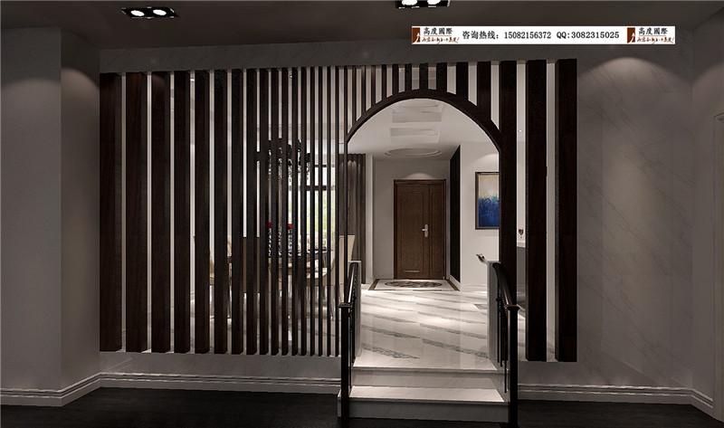 客厅图片来自成都高端别墅装修瑞瑞在330平米现代简约-成都高度国际的分享