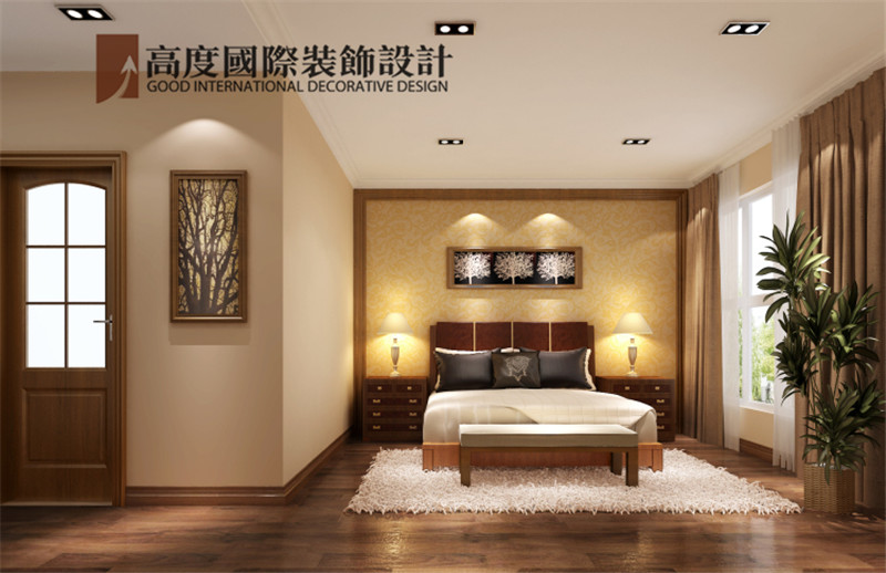 简约 装修 设计 卧室图片来自高度老杨在中粮祥云 300平 简约风格公寓的分享