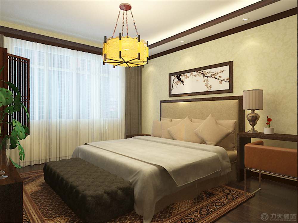 卧室图片来自阳光放扉er在珑著-219平米-中式风格的分享