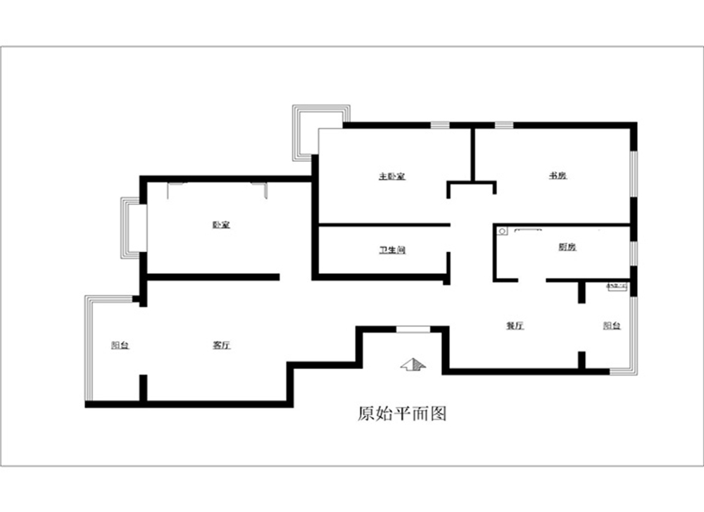简约 欧式 别墅 旧房改造 收纳 80后 三居 户型图图片来自广州实创装饰公司李小姐在简约大气，浪漫温馨！的分享
