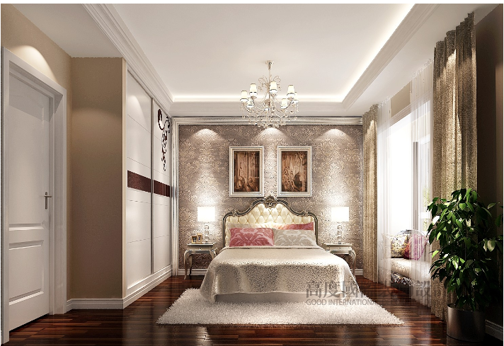 卧室图片来自高度国际装饰王伟在西山一号院---欧式风格的分享