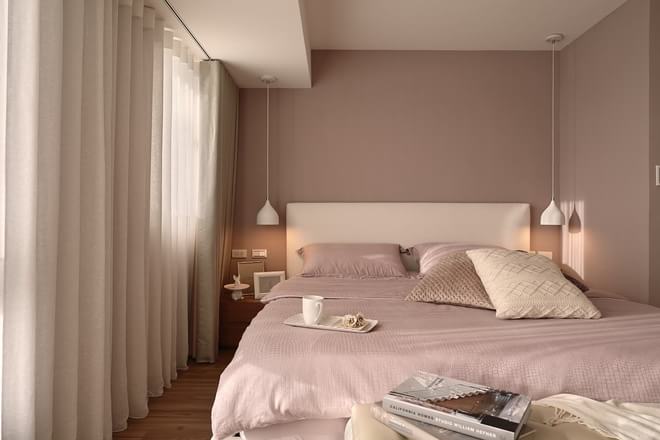 现代简约 卧室图片来自元洲-顺康在105平米现代简约【温润如玉】的分享