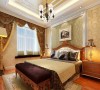 卧室：设计理念：展现非常华丽的感觉将其优雅气质散发出来。在卧室的家具配置上尽量采用多功能的家具，既能很好的挥发出它的功能，也能作为一个很好的装饰有的更能多使用功能。