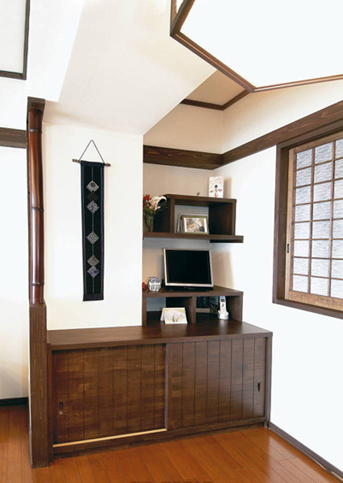简约 日式 三居 白领 80后 小资 餐厅图片来自成都生活家装饰在87㎡日式风格小三居的分享