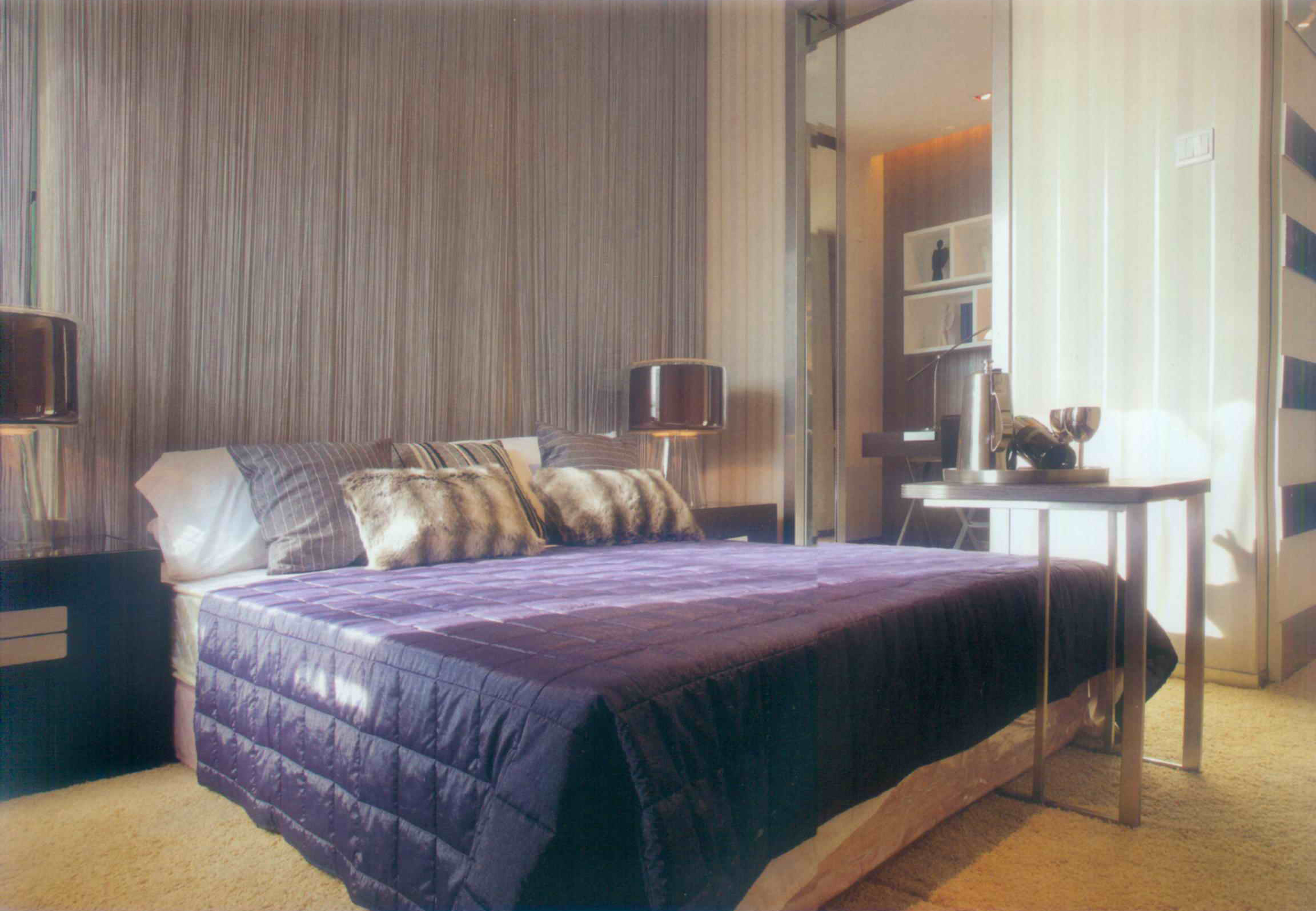 欧式 三居 卧室图片来自天津尚层装修韩政在仁恒河滨花园的分享