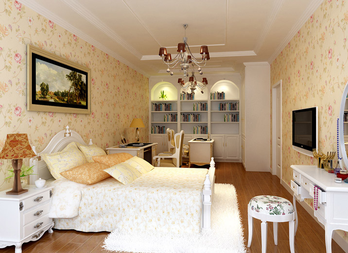 二居 简约 庄士 实创装饰 卧室图片来自广州-实创装饰在温馨田园二居的分享