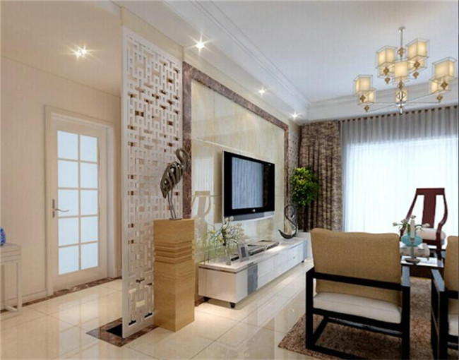 中南红岭邦 三居室 现代简约 客厅图片来自湖南名匠装饰在中南红岭邦现代简约风格的分享