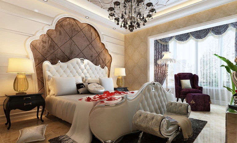欧式 卧室图片来自北京亚光亚装饰厚宅旗舰店在中铁国际花园的分享