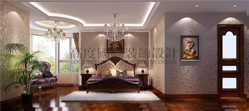 成都高度 别墅装修 别墅装饰 住宅装饰 泰悦湾 180㎡ 简欧风格 三居 卧室图片来自北京高度国际装饰设计成都分公司在泰悦湾-180㎡-简欧风格的分享
