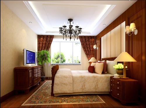 欧式 三居 卧室图片来自贾凤娇在珠江帝景160平欧式奢华案例赏析的分享