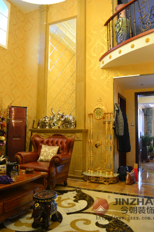 别墅 欧式 白领 收纳 旧房改造 小资 客厅图片来自北京老房装修-今朝装饰王丽在独栋别墅 欧式范的分享