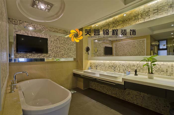卫生间图片来自芙蓉锦程装饰有限公司在含蓄的东方风格的分享