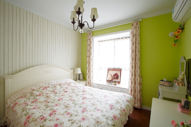 卧室图片来自芙蓉锦程装饰有限公司在清新自然家居风的分享