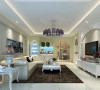 简洁的白色,典雅的咖色,神秘的紫色,简约大气的造型,打造欧式客厅。