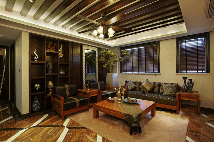 三居 东南亚风格 家庭装修 阿拉奇设计 客厅图片来自阿拉奇设计在别具一格的东南亚家庭装修的分享