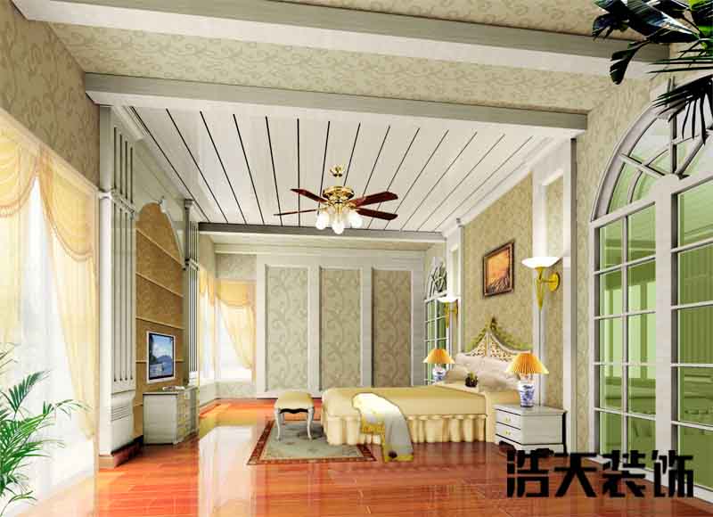卧室图片来自深圳市浩天装饰在黄庭港湾王先生的分享