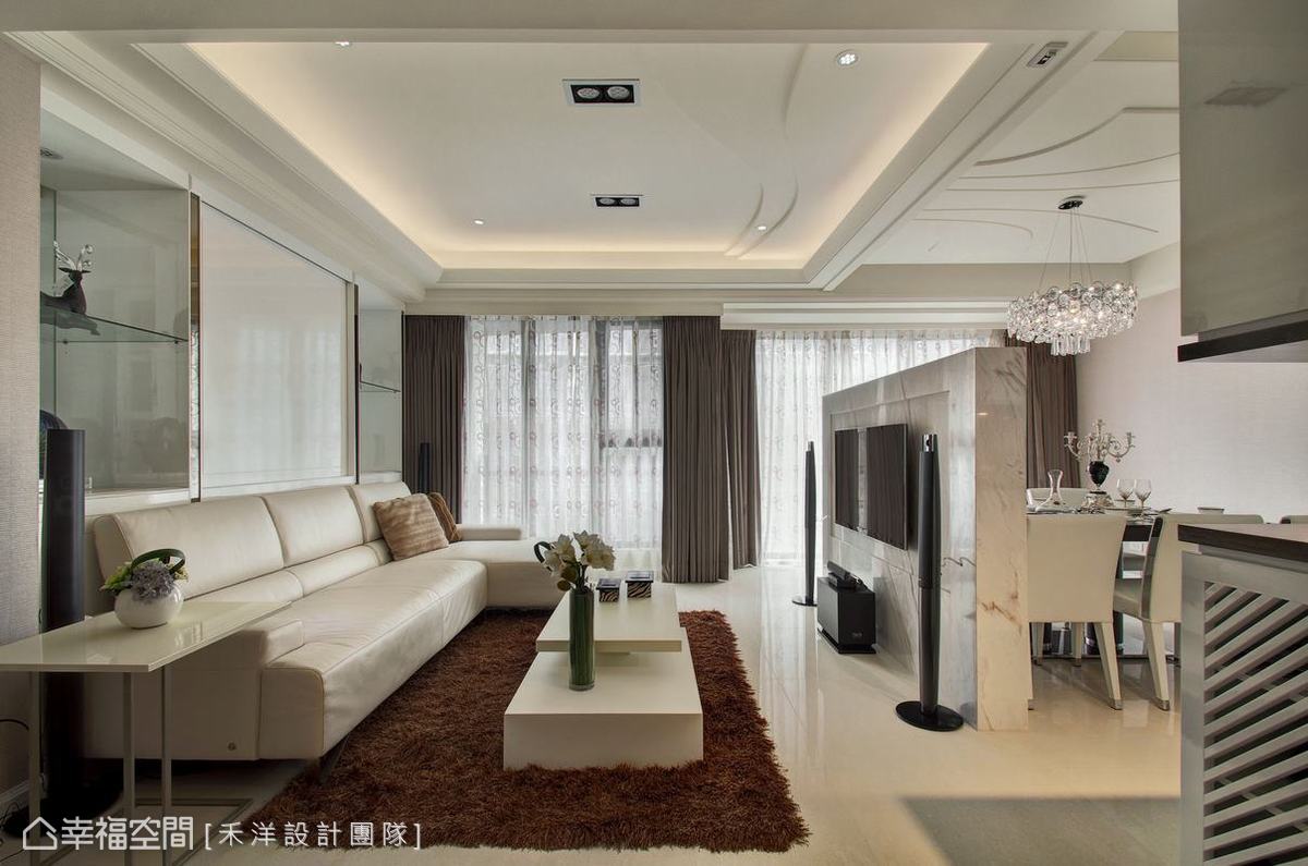 幸福空间 高端设计 台湾设计师 低调奢华 客厅图片来自幸福空间在135平色度缤纷 梦想起飞的分享