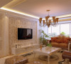中海明珠165平欧式风格客厅