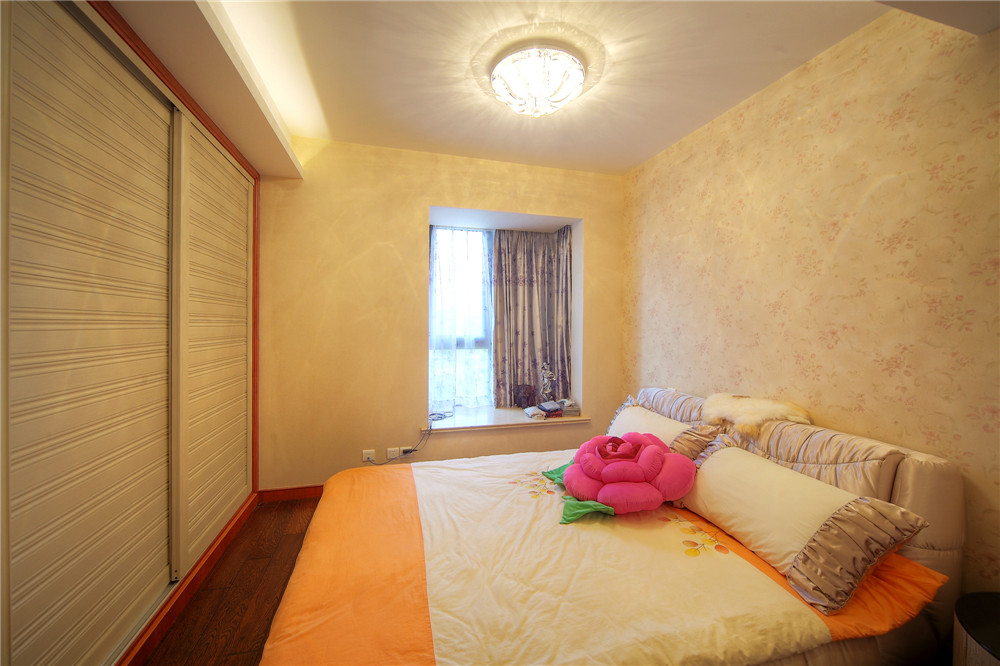 四居室 中式 装修实景 聚通装璜 卧室图片来自jtong0002在上海招商雍景城里的大户人家！的分享