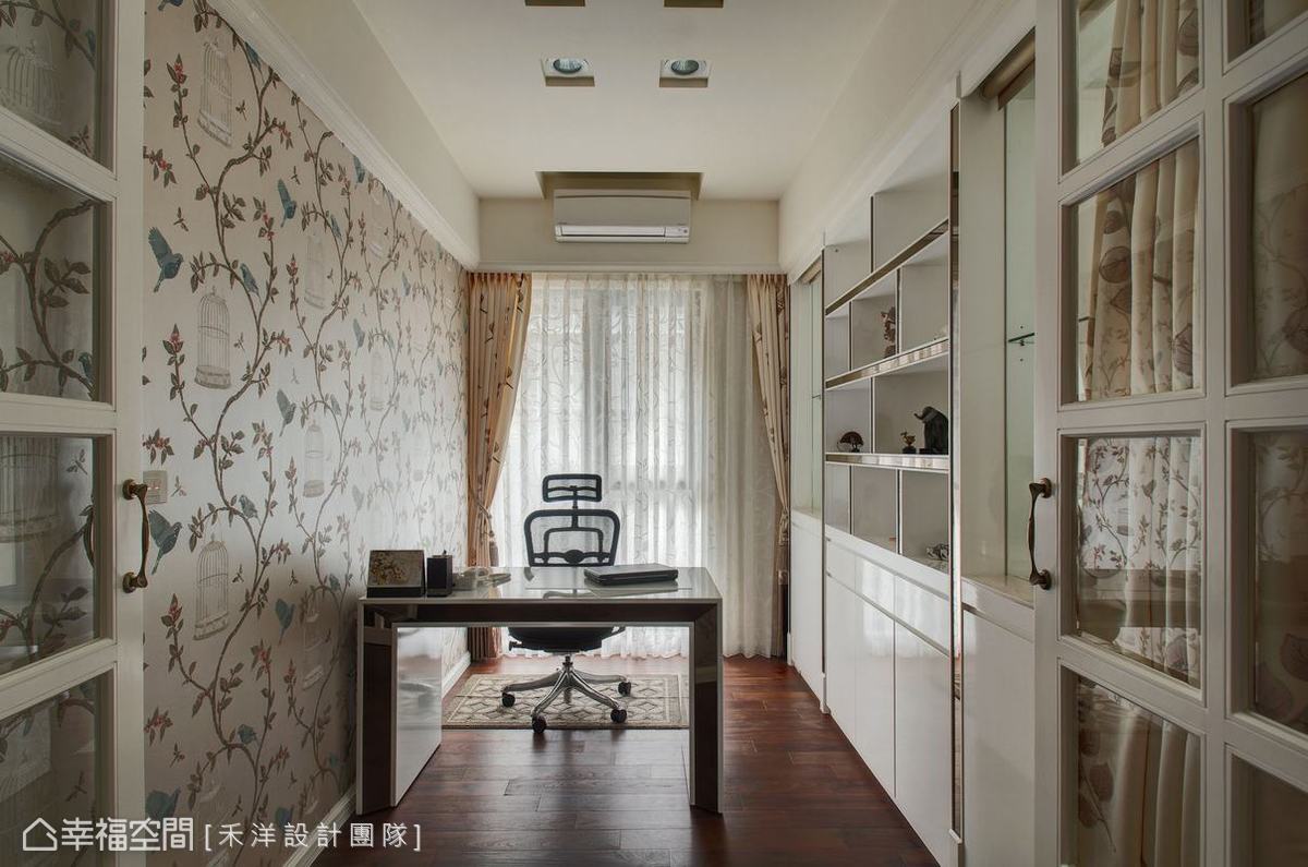 幸福空间 高端设计 台湾设计师 低调奢华 书房图片来自幸福空间在135平色度缤纷 梦想起飞的分享