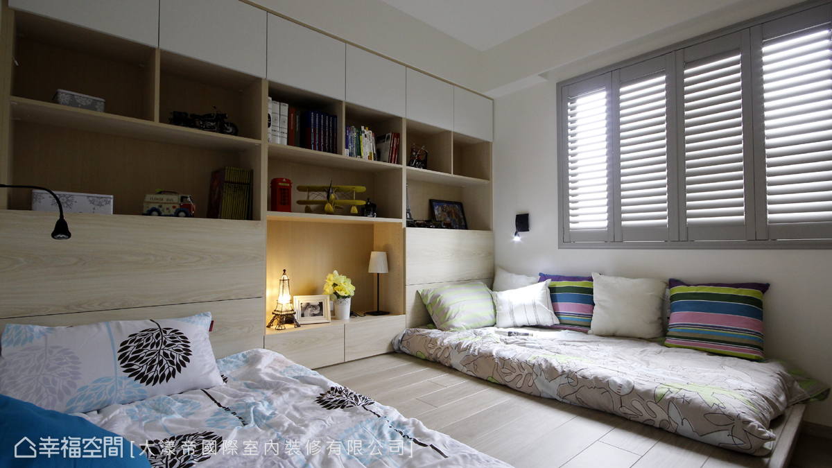 幸福空间 高端设计 台湾设计师 美式风格 卧室图片来自幸福空间在132平现代轻美式 悠活况味的分享