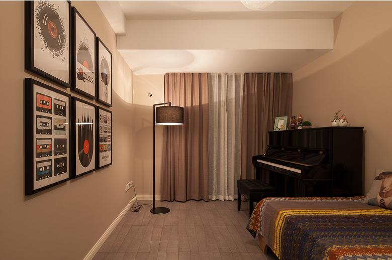 卧室图片来自佰辰生活装饰在35万打造138平美式现代混搭风的分享