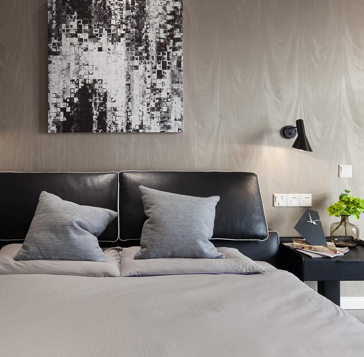 卧室图片来自佰辰生活装饰在35万打造138平美式现代混搭风的分享