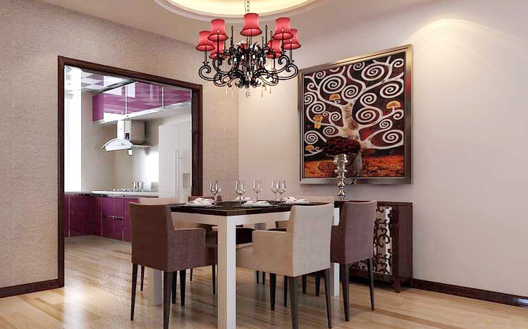 简约 二居 餐厅图片来自郑州实创装饰-杨淑平在新交房的天伦锦城88平装修设计图的分享