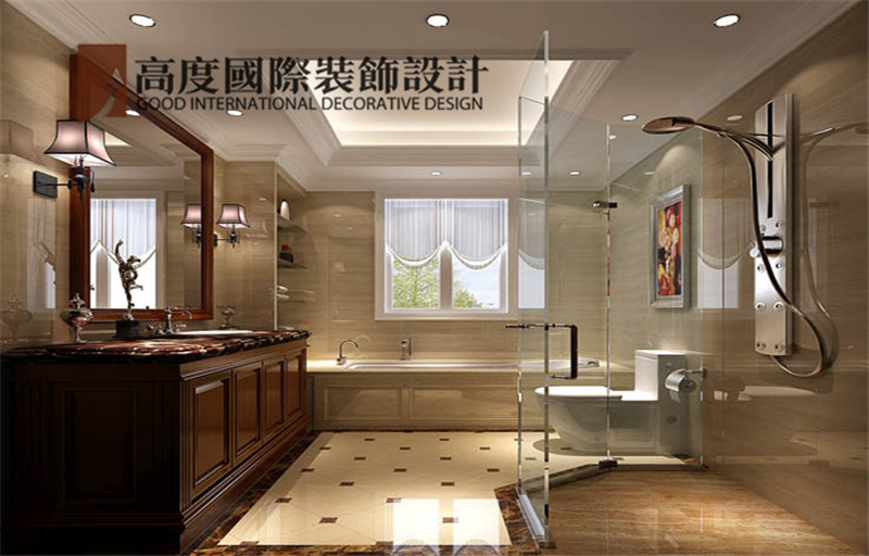 装饰 设计 案例 效果图 卫生间图片来自高度老杨在中海尚湖世家叠下300平别墅简欧的分享