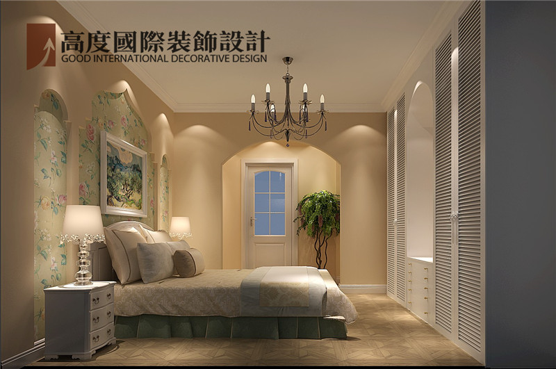 装饰 设计 案例 效果图 卧室图片来自高度老杨在K2清水湾110平地中海风格的分享
