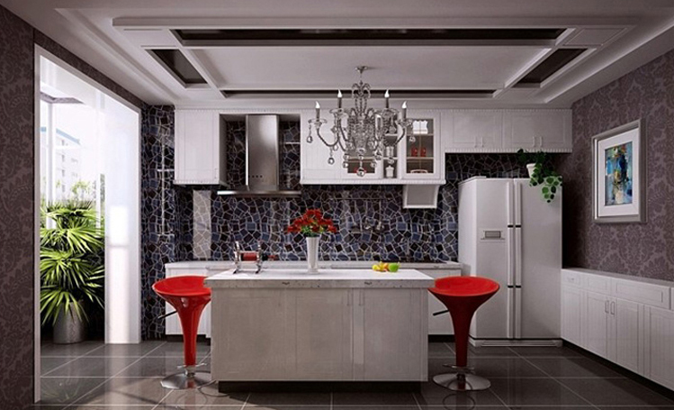 欧式 四居 现代 收纳 厨房图片来自长沙实创装饰范范在时尚四居室的分享