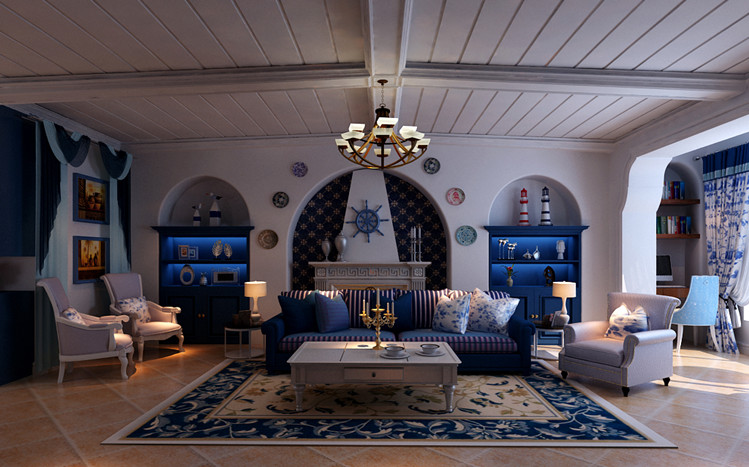 客厅 客厅图片来自长沙实创装饰范范在地中海风情的分享